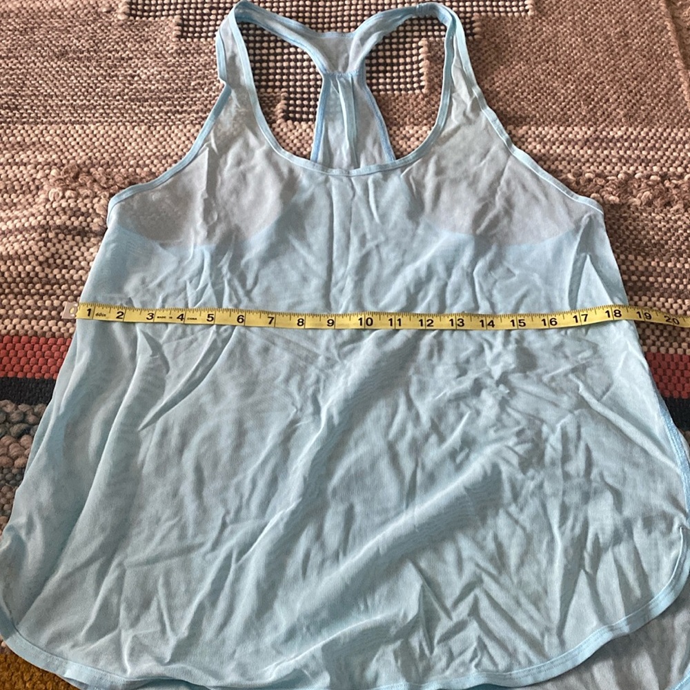 Sheer lululemon tank